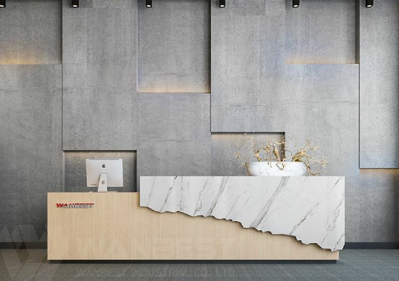 Negozi, hotel & reception