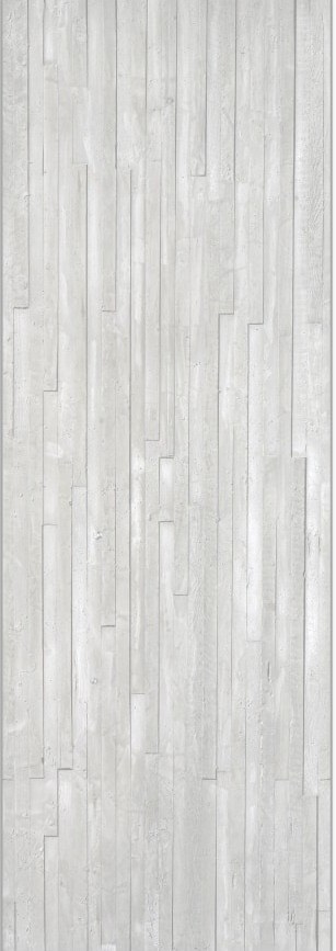Cassaforma a listelli · Bianco