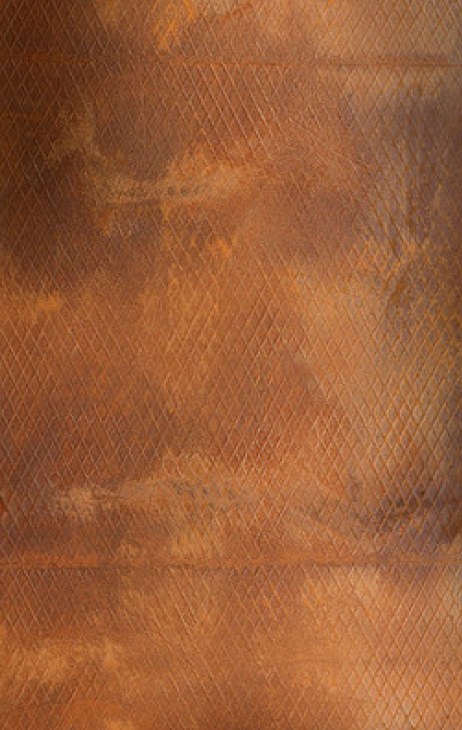 Corten a rete · Arrugginito